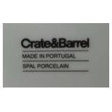 Assorted Crate & Barrel Dinnerware and Bowls Collection
