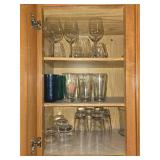 Collection of Various Drinking Glasses and Stemware