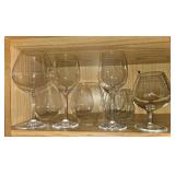 Collection of Various Drinking Glasses and Stemware