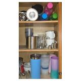 Collection of Assorted Drinkware and Mugs