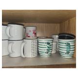 Collection of Assorted Ceramic Mugs