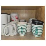 Collection of Assorted Ceramic Mugs