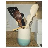 Kitchen Knife and Utensil Set with Holder