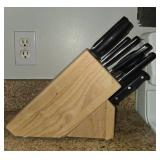 Kitchen Knife and Utensil Set with Holder