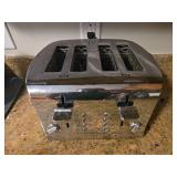 Used KRUPS 4-Slice Toaster with Chrome Finish