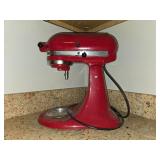 Used KitchenAid Artisan Stand Mixer in Red