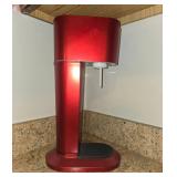Red SodaStream Home Soda Maker