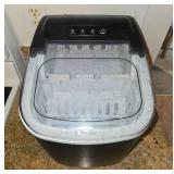 Aglucky HZB-12/H Portable Ice Maker in Black