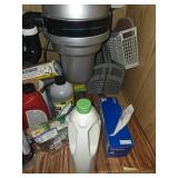 Assortment of Household Cleaning and Maintenance Supplies - content quantities unknown