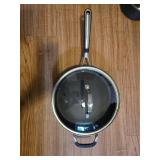 Set of Non-Stick Cookware with Glass Lids