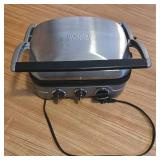 Cuisinart Griddler Model GR-4N with Adjustable Controls