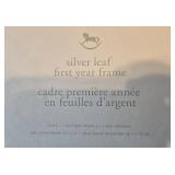 Pottery Barn Kids Silver Leaf First Year Frame