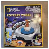 National Geographic Pottery Wheel Craft Kit for Ages 8+