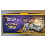 National Geographic Pottery Wheel Craft Kit for Ages 8+