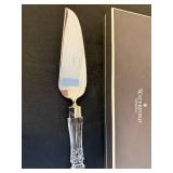 Waterford Crystal Lismore Offset Pie/Cake Server in Original Box