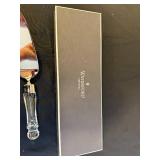Waterford Crystal Lismore Offset Pie/Cake Server in Original Box