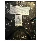 Mixed Lot with Bicycle Helmet, Wicker Basket, and Various Accessories