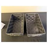 Bose Speaker Dock Without Power Cord and Set of 2 Woven Baskets