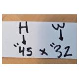 Framed Paris Landmarks Typography Art Print