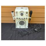 Singing Machine Karaoke System with Dual Microphones