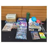 Assorted Craft and Puzzle Set with Books