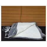 Twin Size Heated Blanket with Corded Controller