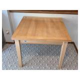 Wooden Dining Table, 36" x 36", Light Finish