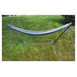 Used Outdoor Hammock with Metal Stand