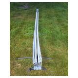 Used Outdoor Hammock with Metal Stand