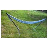 Used Outdoor Hammock with Metal Stand