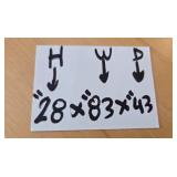 Outdoor Patio Set with Glass Table and Chairs