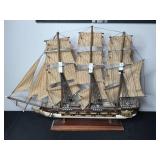 Ville de Paris Sailing Ship Model with Intricate Detailing