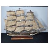 Ville de Paris Sailing Ship Model with Intricate Detailing