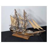 Handcrafted 19th Century Style Bric-Barca Model Ship