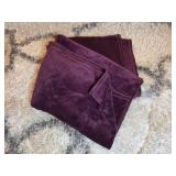 Set of Two Soft Blankets - Knit and Fleece, Twin Size