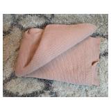 Set of Two Soft Blankets - Knit and Fleece, Twin Size