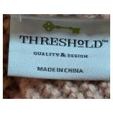 Set of Two Soft Blankets - Knit and Fleece, Twin Size