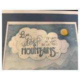 Collection of Picture Frames with Inspirational Artwork