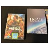 Ukulele with Vintage Case, President William J. Clinton Talking Figure, and 4 DVDs