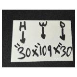 Large Sectional Sofa with Beige Upholstery and Striped Pillows - Rug Not Inc