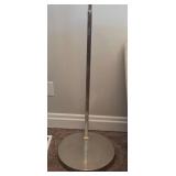 Elegant Floor Lamp with Large Fabric Shade