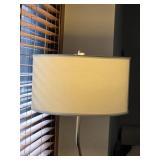 Modern Floor Lamp with Drum Shade