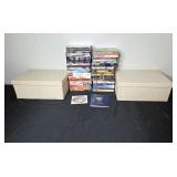 Assorted DVDs and Jason Bourne Memorabilia