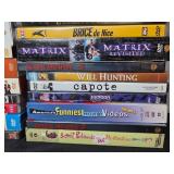 Assorted DVDs and Jason Bourne Memorabilia