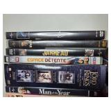 Assorted DVDs and Jason Bourne Memorabilia