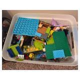 Collection of LEGO Sets, GE Reveal Bulbs, Beanie Babies, and Sleep Mask