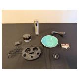 Assorted Electronics and Decorative Items Bundle Inc Blue Tooth Speaker