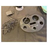 Assorted Electronics and Decorative Items Bundle Inc Blue Tooth Speaker