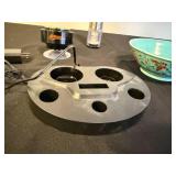 Assorted Electronics and Decorative Items Bundle Inc Blue Tooth Speaker