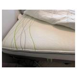 King-Sized Mattress with Foundation and Bedding Set